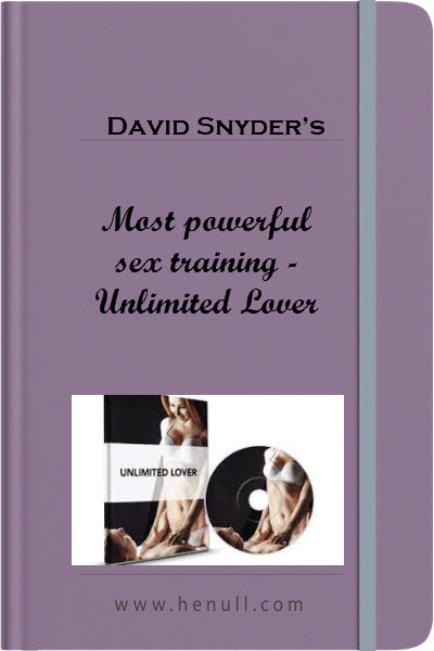 David Snyder - Unlimited Lover