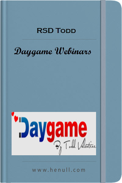 RSD Todd – Daygame Webinars