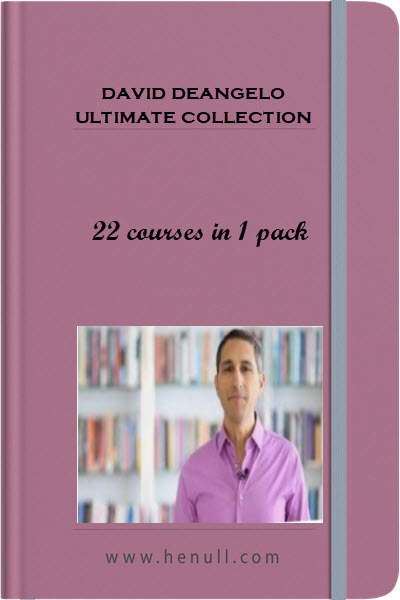 David DeAngelo Ultimate Collection – 22 Courses In 1 Pack