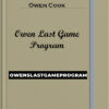 Owen Cook – Owen Last Game Program